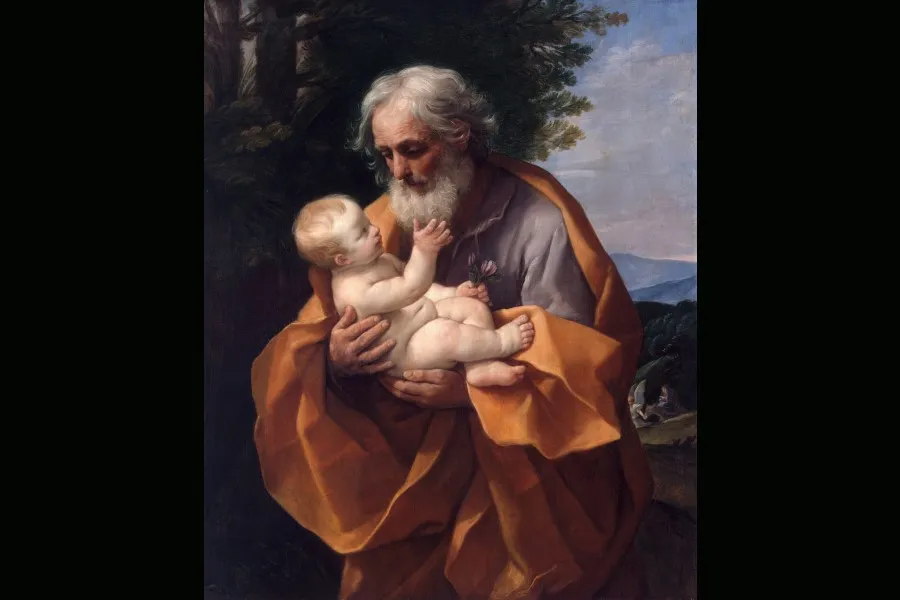 St. Joseph with the Infant Jesus, by Guido Reni.?w=200&h=150